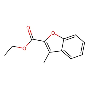 Ethyl 3-methyl-1-benzofuran-2-carboxylate structure