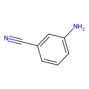 3-氨基苯甲腈 structure