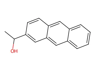 1-Anthracen-2-YL-ethanol structure