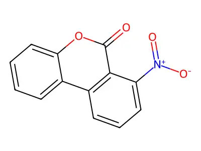 7-Nitro-6H-dibenzo[b,d]pyran-6-one structure
