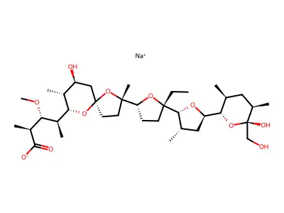 莫能菌素 structure
