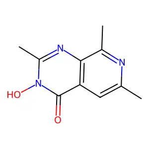 3-Hydroxy-2,6,8-trimethylpyrido[3,4-d]pyrimidin-4(3H)-one structure