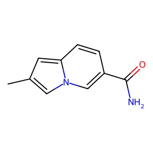 2-Methylindolizine-6-carboxamide structure
