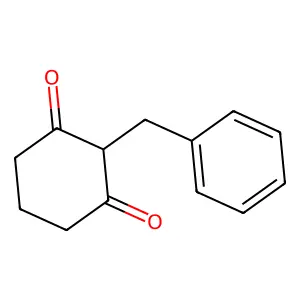 2-Benzylcyclohexane-1,3-dione structure