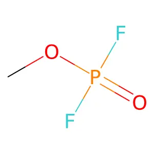 Phosphorodifluoridic acid, methyl ester structure
