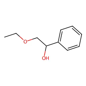 Benzenemethanol, alpha-(ethoxymethyl)- structure
