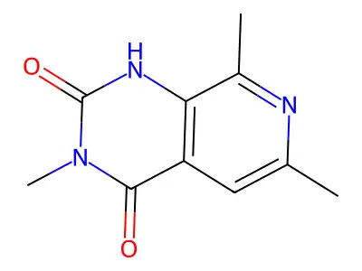 3,6,8-Trimethylpyrido[3,4-d]pyrimidine-2,4(1H,3H)-dione structure