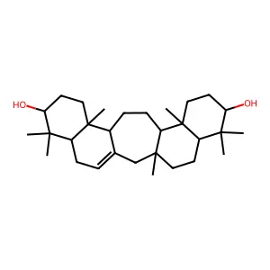 千层塔烯二醇 structure
