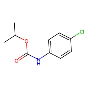 异丙基N-4-氯苯基氨基甲酸酯 structure