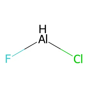 Chloro(fluoro)alumane structure