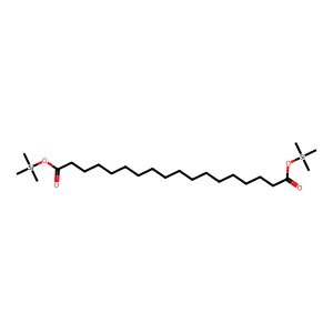 Bis(trimethylsilyl) octadecanedioate structure
