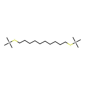 2,2,15,15-Tetramethyl-3,14-dithia-2,15-disilahexadecane structure