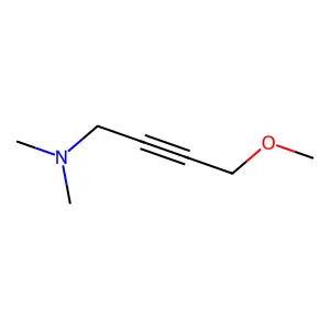 4-Methoxy-N,N-dimethylbut-2-yn-1-amine structure
