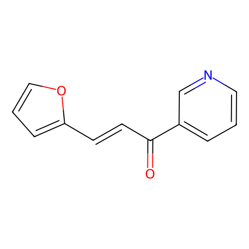 3-(Furan-2-yl)-1-(pyridin-3-yl)prop-2-en-1-one structure