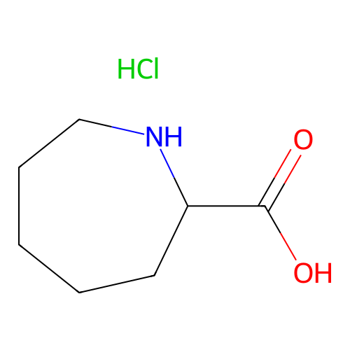 Azepane-2-carboxylic Acid Hydrochloride structure