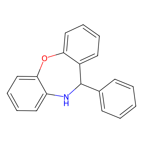 11-Phenyl-10,11-dihydrodibenzo[b,f][1,4]oxazepine structure