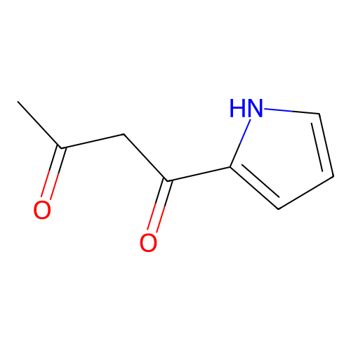 Butane-1,3-dione, 1-(pyrrol-2-yl)- structure