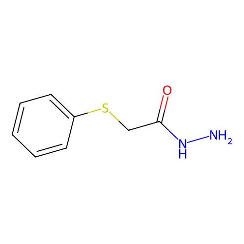 2-(Phenylthio)acetic acid hydrazide structure