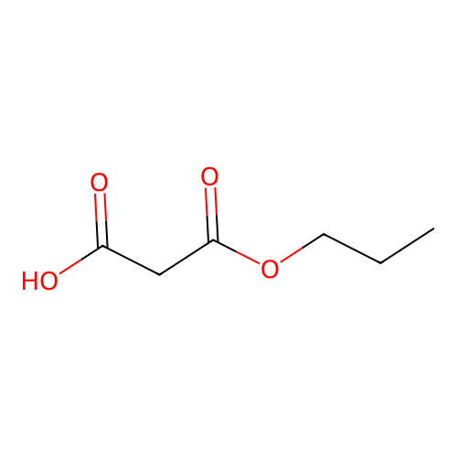 Propanedioic acid monopropyl ester structure