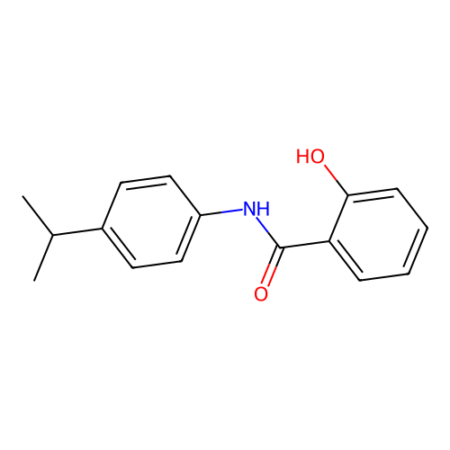 2-Hydroxy-N-(4-isopropyl-phenyl)-benzamide structure