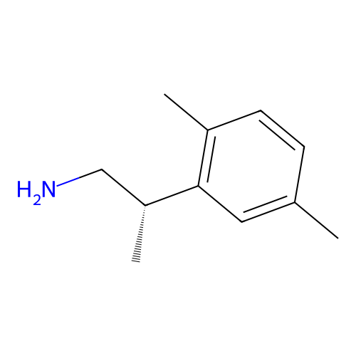 (2S)-2-(2,5-dimethylphenyl)propan-1-amine structure