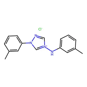 1H-1,2,4-Triazolium, 4-m-toluidino-1-m-tolyl-, chloride structure