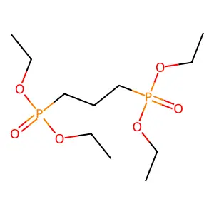 Phosphonic acid, trimethylenedi-, tetraethyl ester structure