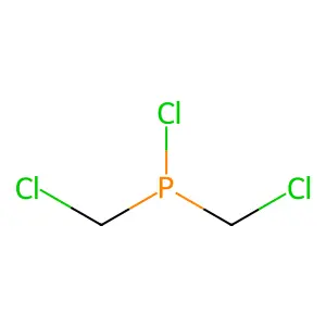Phosphinous chloride, bis(chloromethyl)- structure