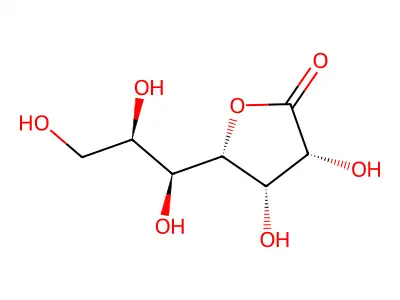 D-甘油-L-甘露-庚酸γ-内酯 structure