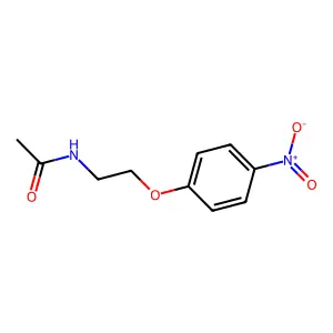 N-[2-(4-硝基苯氧基)乙基]乙酰胺 structure