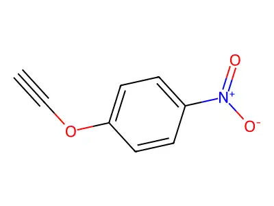 Benzene, 1-(ethynyloxy)-4-nitro- structure