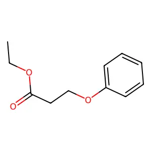 Ethyl 3-phenoxypropionate structure