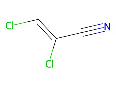 2,3-二氯丙-2-烯腈 structure