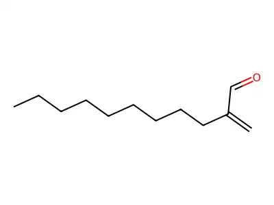 Undecanal, 2-methylene- structure