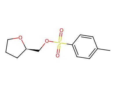 (Tetrahydrofuran-2-yl)methyl 4-methylbenzenesulfonate structure
