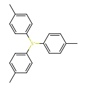 Tris(4-methylphenyl)sulfanium Chloride structure