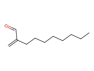 Decanal, 2-methylene- structure