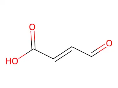 4-氧代-2-丁烯酸 structure