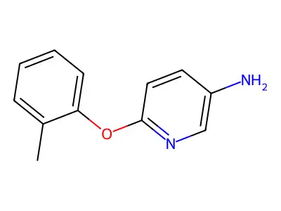 6-(o-Tolyloxy)pyridin-3-amine structure