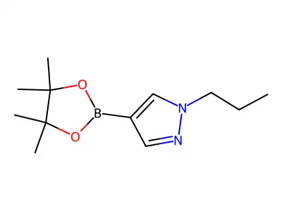 1-Propyl-4-(4,4,5,5-tetramethyl-1,3,2-dioxaborolan-2-yl)-1H-pyrazole structure