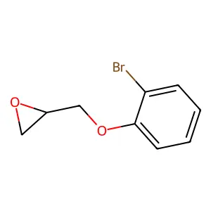 2-溴苯基缩水甘油醚 structure