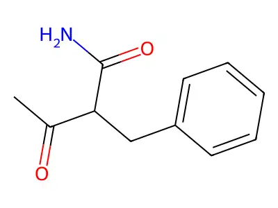 2-Benzyl-3-oxobutanamide structure