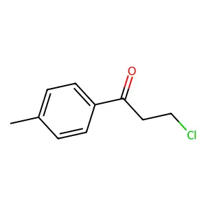 2-Chloro-1-(4-methylphenyl)propan-1-one structure