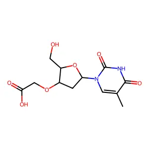 3'-OCOONa-ddT structure