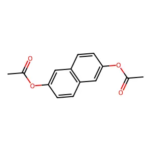 2,6-Diacetoxynaphthalene structure