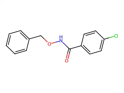 N-(benzyloxy)-4-chlorobenzamide structure
