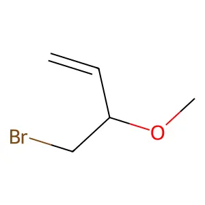 4-Bromo-3-methoxybut-1-ene structure