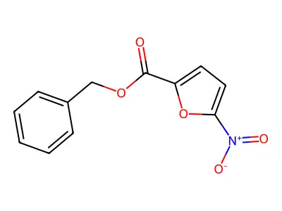 Benzyl 5-nitrofuran-2-carboxylate structure