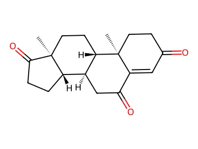 4-雄烯-3,6,17-三酮 structure