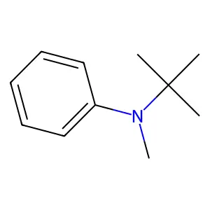 Aniline, N-tert-butyl-N-methyl- structure